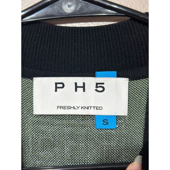 PH5 Black and Green Mini Dress - Picture 4 of 11